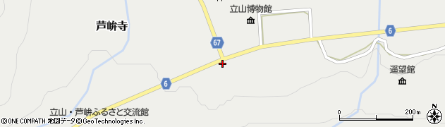 富山県中新川郡立山町芦峅寺5周辺の地図