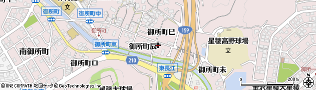 石川県金沢市御所町辰30周辺の地図
