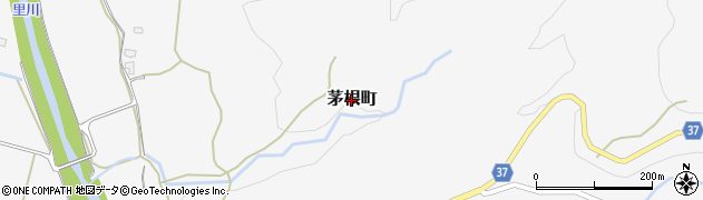 茨城県常陸太田市茅根町周辺の地図