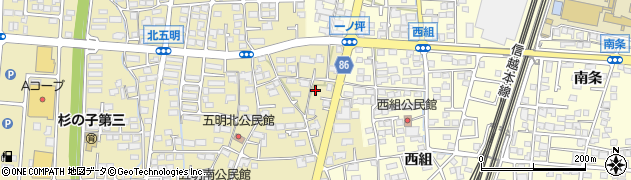 長野県長野市篠ノ井布施五明46周辺の地図