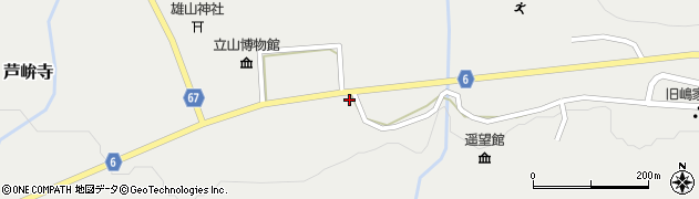 富山県中新川郡立山町芦峅寺55周辺の地図