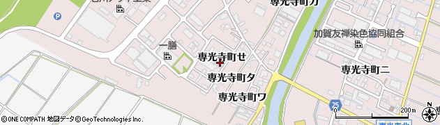 石川県金沢市専光寺町（せ）周辺の地図
