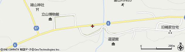 富山県中新川郡立山町芦峅寺37周辺の地図