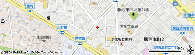 コニシ株式会社金沢営業所周辺の地図