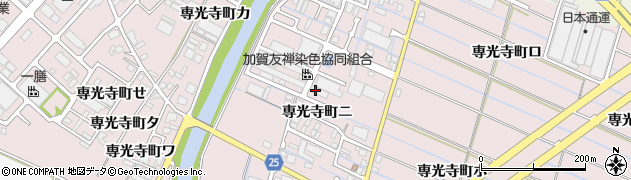 石川県金沢市専光寺町（ニ）周辺の地図