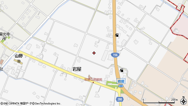 〒932-0203 富山県南砺市岩屋の地図