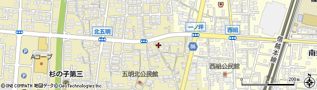 長野県長野市篠ノ井布施五明24周辺の地図