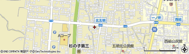 長野県長野市篠ノ井布施五明182周辺の地図