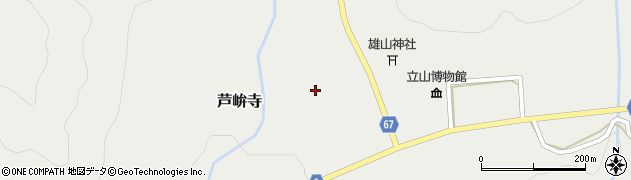 富山県中新川郡立山町芦峅寺24周辺の地図