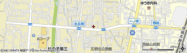 長野県長野市篠ノ井布施五明117周辺の地図