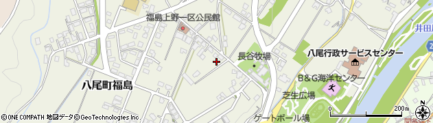 富山県富山市八尾町福島477周辺の地図