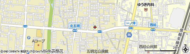 長野県長野市篠ノ井布施五明113周辺の地図