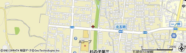 長野県長野市篠ノ井布施五明3181周辺の地図