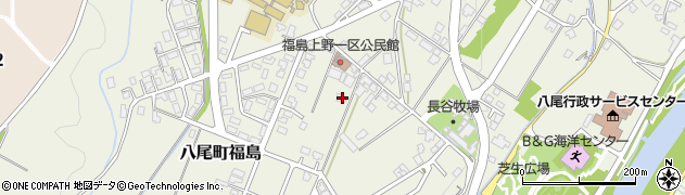 富山県富山市八尾町福島372周辺の地図
