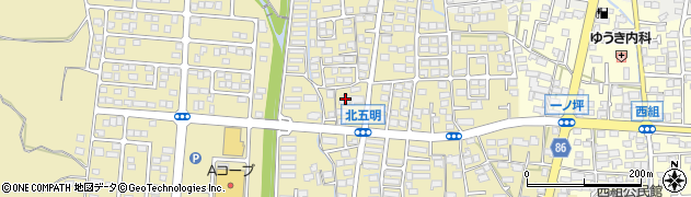 長野県長野市篠ノ井布施五明181周辺の地図