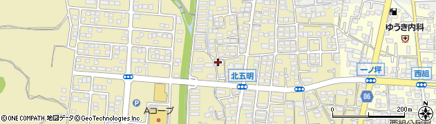 長野県長野市篠ノ井布施五明175周辺の地図