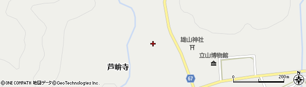 高天原山荘　連絡所周辺の地図