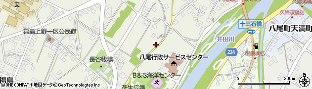 富山県富山市八尾町福島665周辺の地図