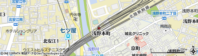石川県金沢市京町ロ周辺の地図