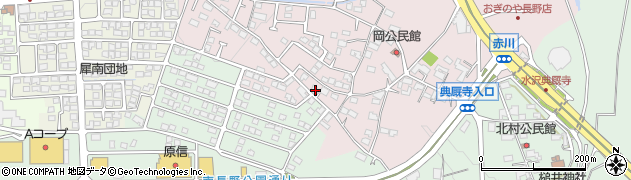 長野県長野市篠ノ井西寺尾2852周辺の地図
