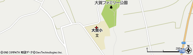 常陸大宮市立大賀小学校周辺の地図
