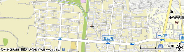長野県長野市篠ノ井布施五明501周辺の地図