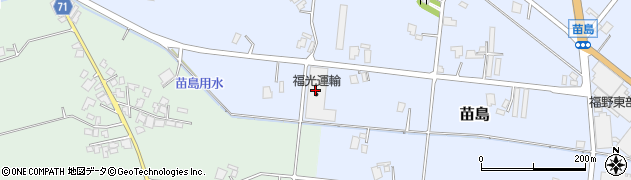 福光運輸株式会社　本社周辺の地図