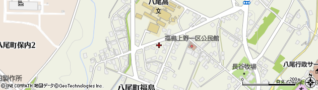 富山県富山市八尾町福島265周辺の地図