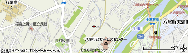 富山県富山市八尾町福島670周辺の地図