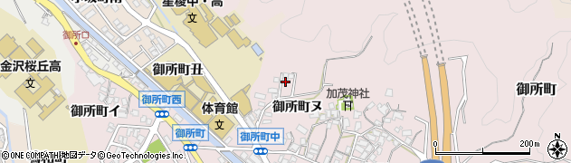 石川県金沢市御所町ヌ50周辺の地図