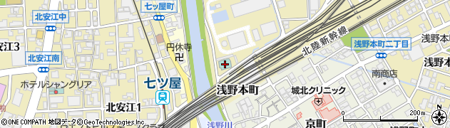 ホテルエクゼリゾート金沢周辺の地図