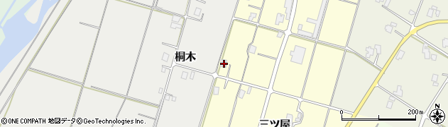富山県南砺市三ツ屋18周辺の地図