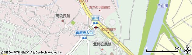 長野県長野市篠ノ井西寺尾2344周辺の地図