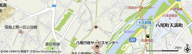 富山県富山市八尾町福島444周辺の地図