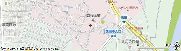 長野県長野市篠ノ井西寺尾2408周辺の地図