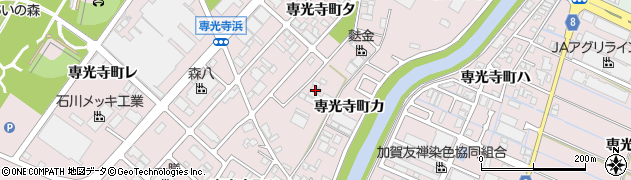 石川県金沢市専光寺町（カ）周辺の地図