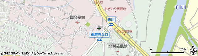 長野県長野市篠ノ井西寺尾2349周辺の地図