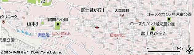 栃木県宇都宮市富士見が丘1丁目周辺の地図