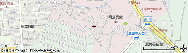 長野県長野市篠ノ井西寺尾2854周辺の地図