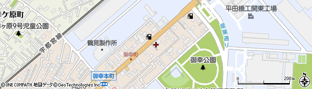 うさちゃんクリーニング御幸本町工場周辺の地図