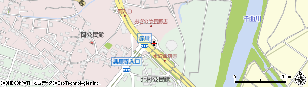 長野県長野市篠ノ井西寺尾2340周辺の地図