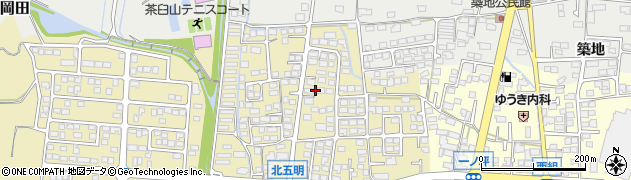 長野県長野市篠ノ井布施五明124周辺の地図