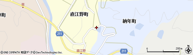 石川県金沢市直江野町（ハ）周辺の地図