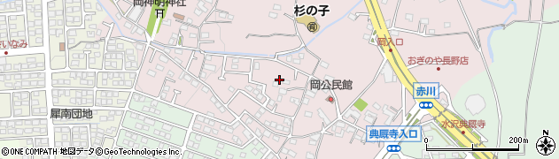 長野県長野市篠ノ井西寺尾2841周辺の地図