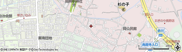 長野県長野市篠ノ井西寺尾2878周辺の地図