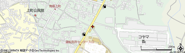 くるまやラーメン 川中島店周辺の地図