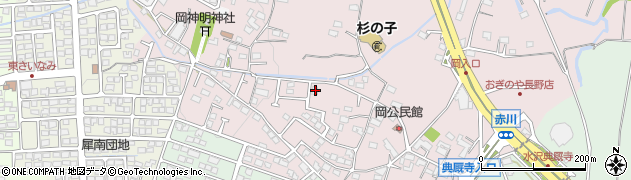 長野県長野市篠ノ井西寺尾2825周辺の地図