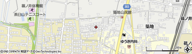 長野県長野市篠ノ井岡田175周辺の地図