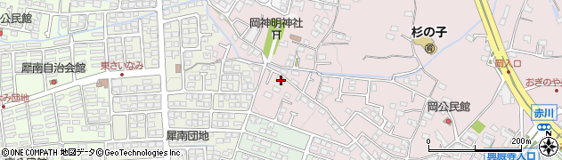 長野県長野市篠ノ井西寺尾2887周辺の地図