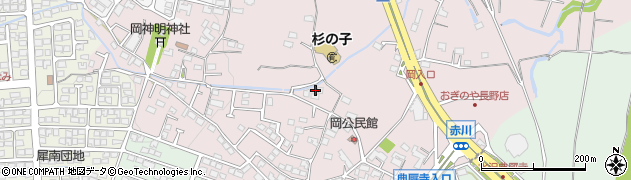 長野県長野市篠ノ井西寺尾2828周辺の地図